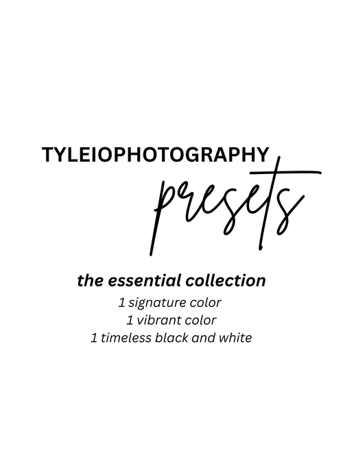 tyleiophotography essential collection